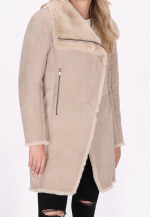Manteau d'hiver - mottled beige