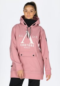 Unselected, dusty rose white