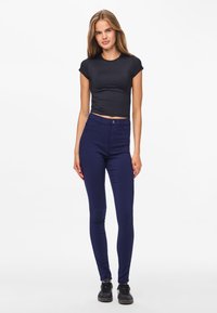 Pieces PCHIGH NOOS - Jeggings - maritime blue