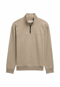 TROYER MIT LOGO-PRINT - Melegítőfelső - roasted nut brown