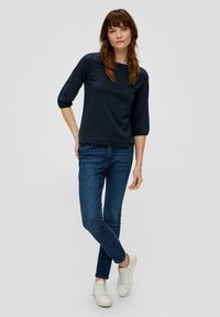 s.Oliver Langarmshirt - navy