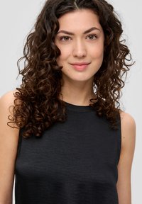 s.Oliver ÄRMELLOSES  - Freizeitkleid - schwarz