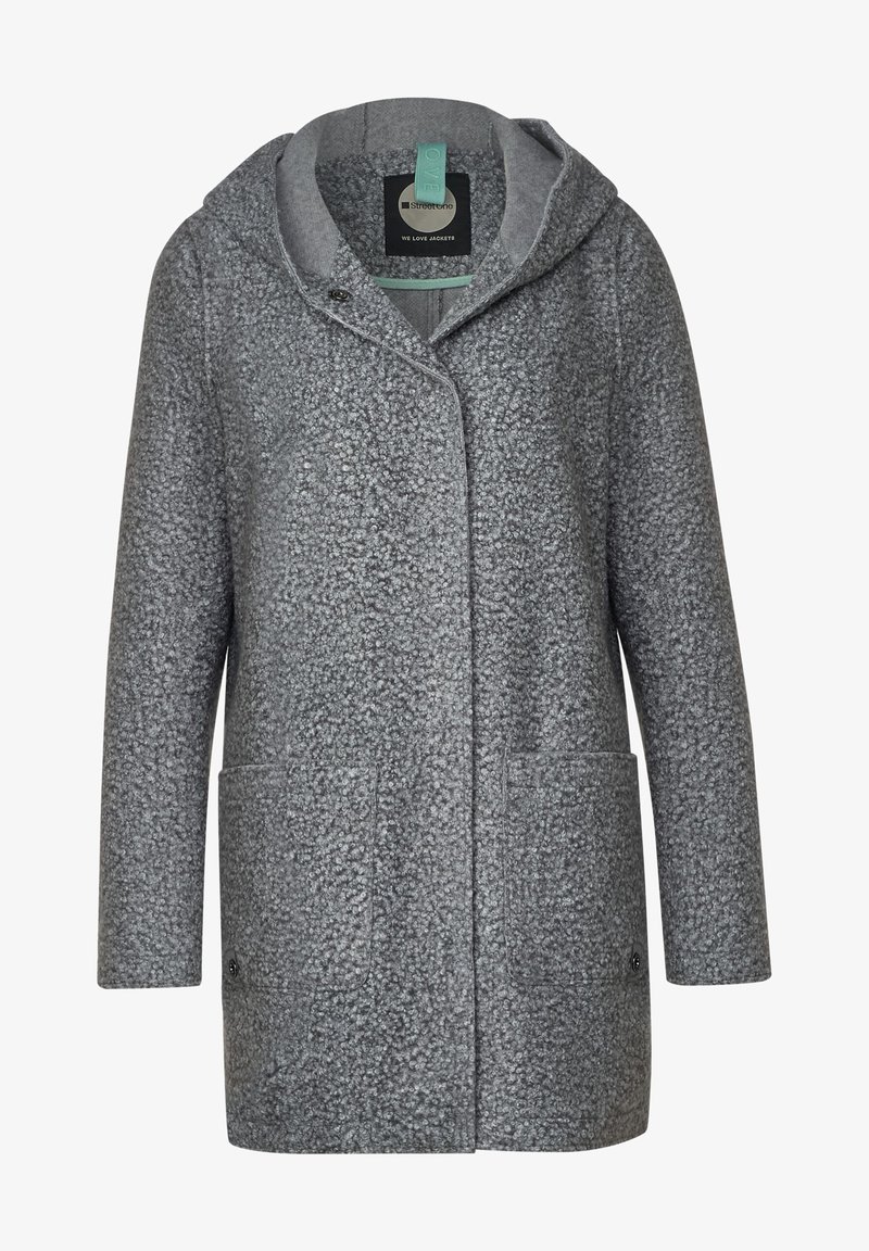 Street One Manteau court mottled light grey/gris clair chiné