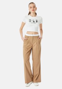 Koton T-Shirt print - beige