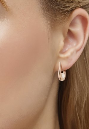 Yokoamii, CREOLE MUSCHELKERNPERLE - Øreringe - roségold-coloured