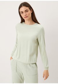 s.Oliver MIT RIPPBÜNDCHEN - Bluzka