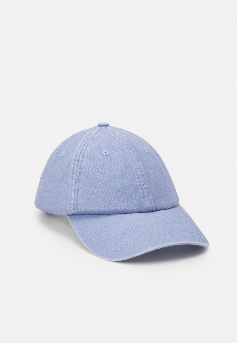 Samsøe Samsøe BACK LOGO UNISEX - Sapka - blue heron