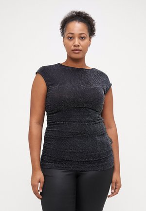 CARKEEN GLITTER - Apdrukāts T-krekls - black