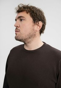 MELA HIMAL - Strickpullover - dunkelbraun