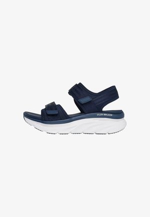Skechers DLUX - ADORED DAYS - Sandalias de senderismo - azul