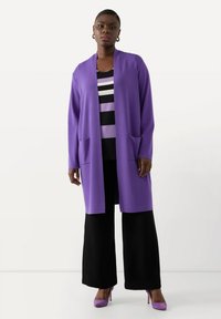 Ulla Popken LONG OPEN FRONT SWEATER - Vest