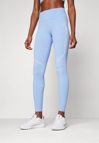 ICANIWILL RUSH SEAMLESS - Tights - soft blue melange