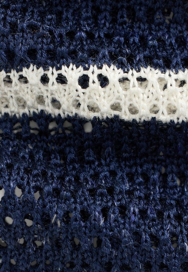 STRIPED KNIT LINEN TIE - Tie2