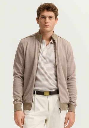 Strickjacke - beige