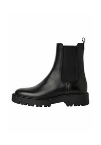 Tamaris CHELSEA - Kotníková obuv - black leather