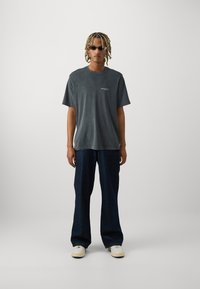 Abercrombie & Fitch PREMIUM - T-shirt med print - casual black acid