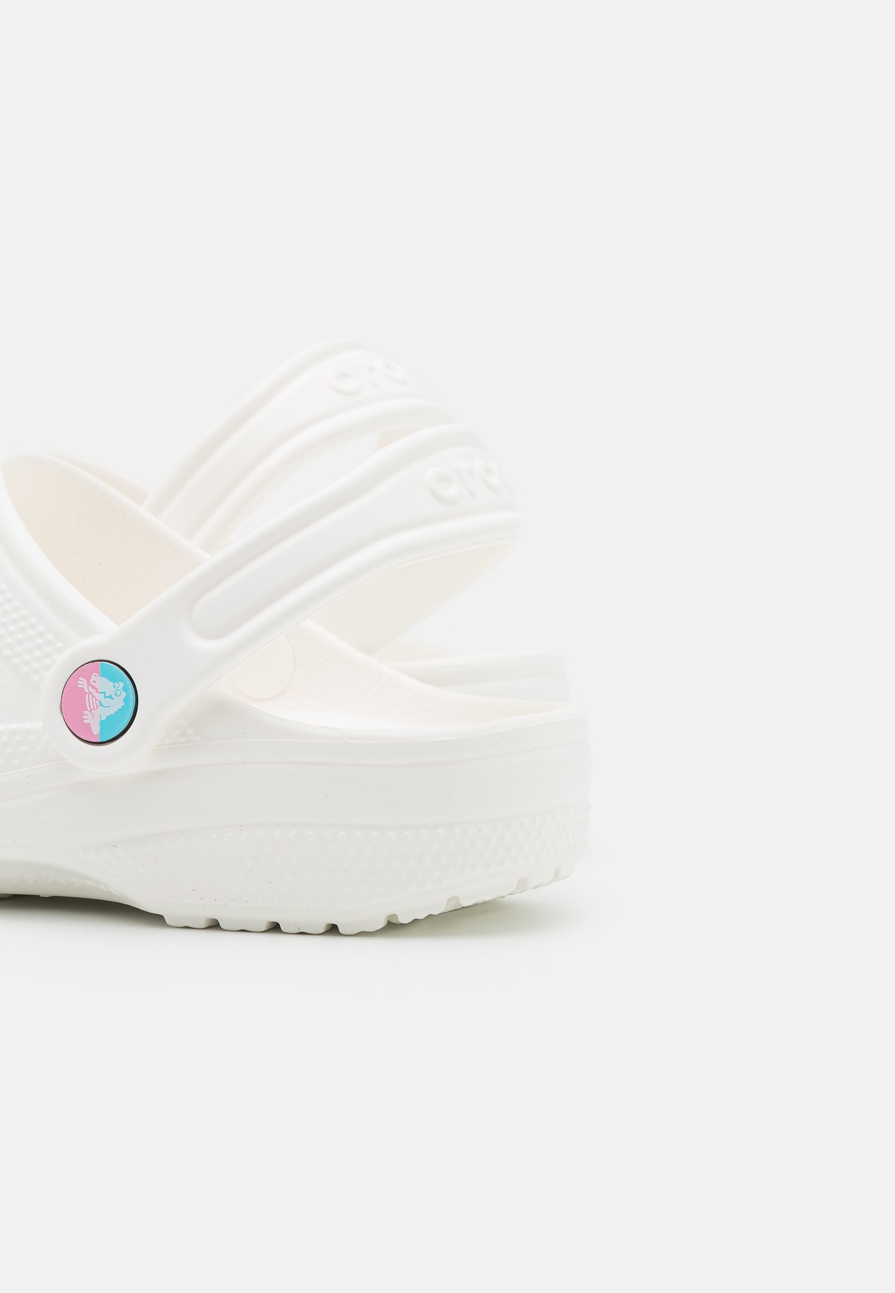 white high top crocs