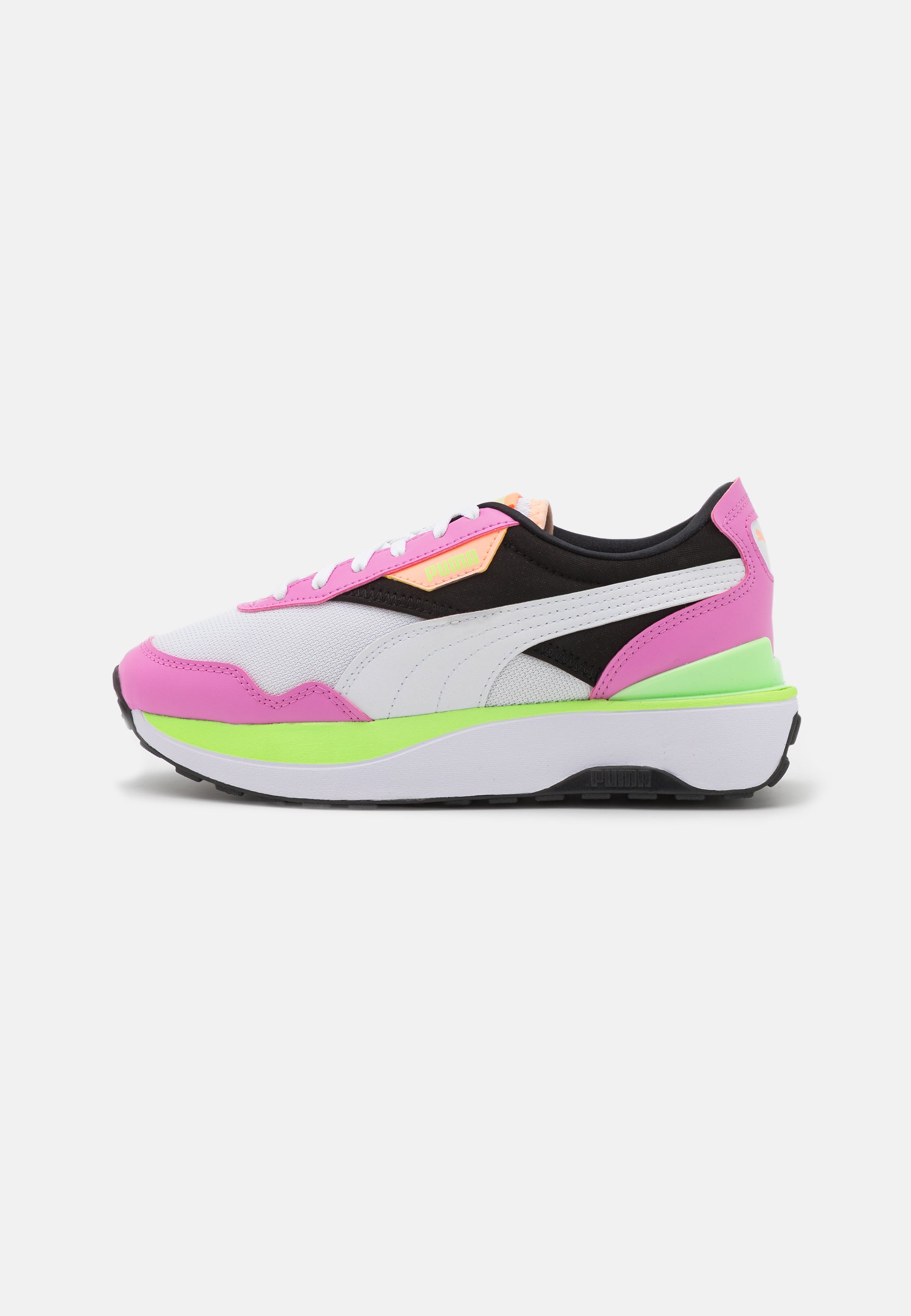 Puma CRUISE RIDER FLAIR - Sneakers laag - white/opera mauve/meerkleurig -  Zalando.nl