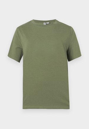 Pieces, PCRIA cotton - Camiseta básica - deep lichen green