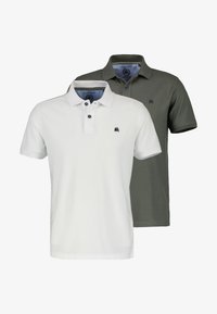 Non sélectionné, weiß dunkelgrün