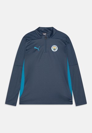 MANCHESTER CITYFC TRAINING - T-shirt à manches longues - inky blue/magic blue