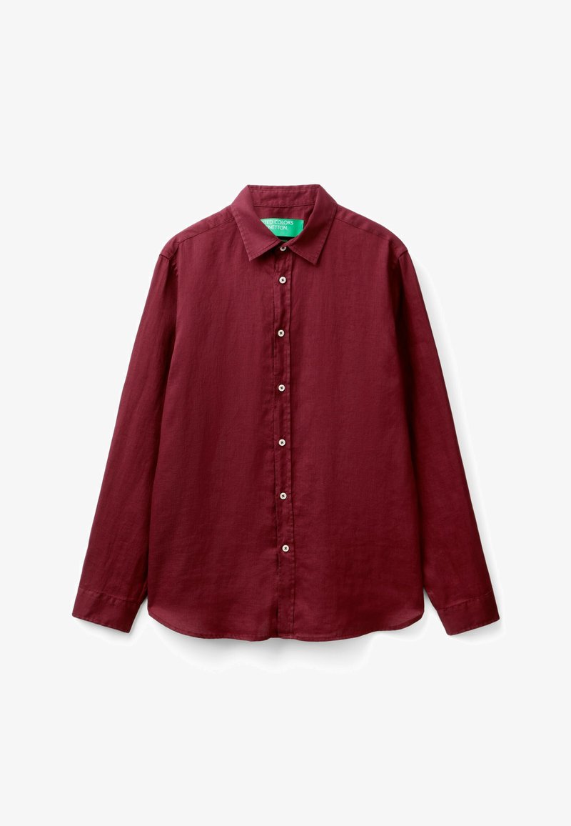 United Colors of Benetton Camicia - red/rosso United Colors of Benetton Camicia - red/rosso