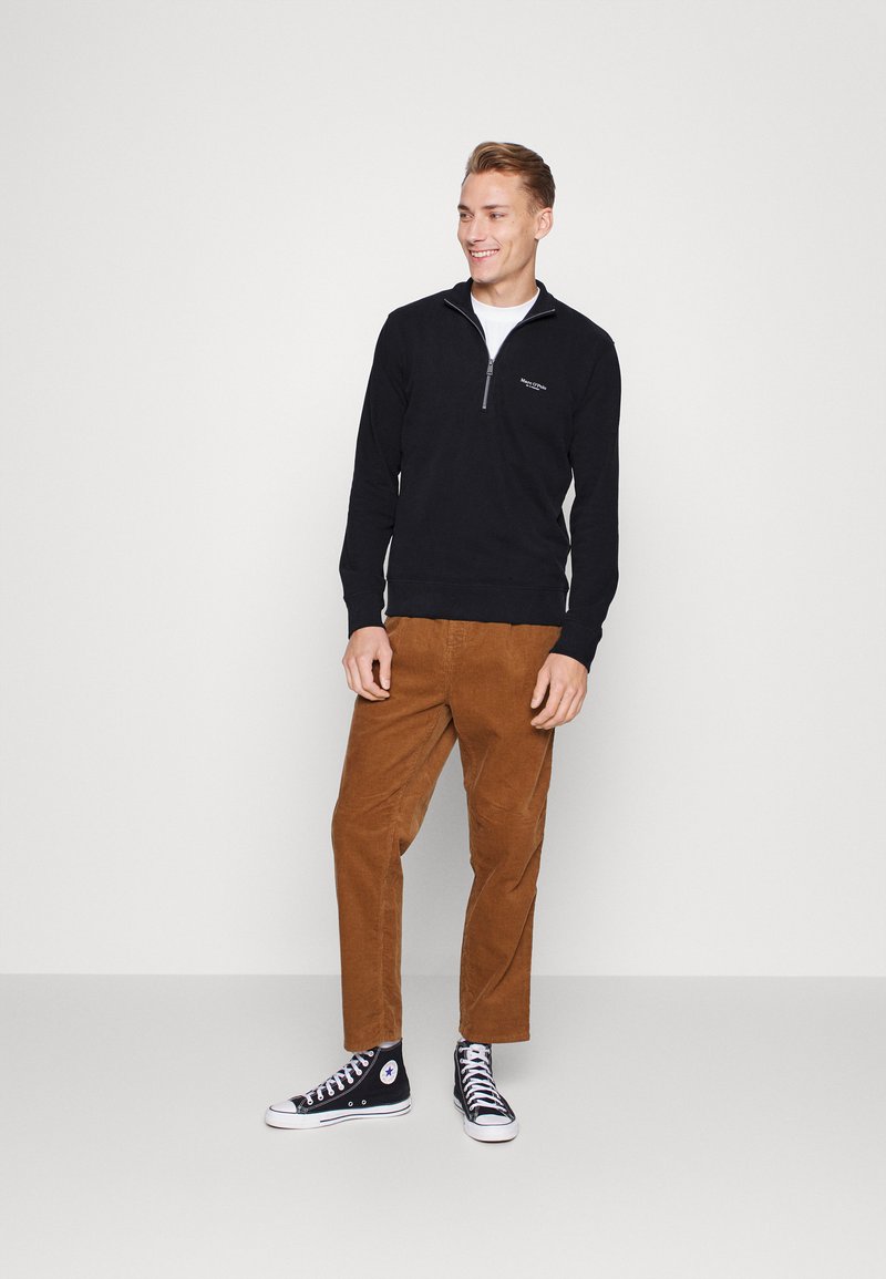 Herren Kapuzenpullover | Marc O'Polo Sweatshirt black/schwarz - AK93648 Herren Kapuzenpullover | Marc O'Polo Sweatshirt black/schwarz - AK93648