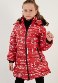 LELA REGULAR FIT - Winter coat - red