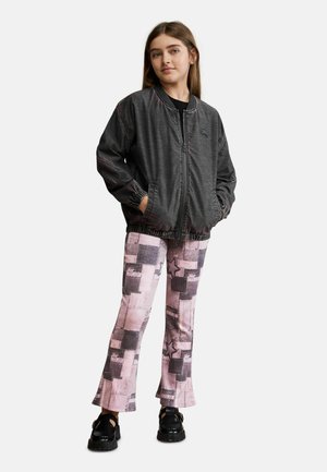 Desigual, PATCHWORK PRINTED LEGGINGS - Legging (type pantalon) - black