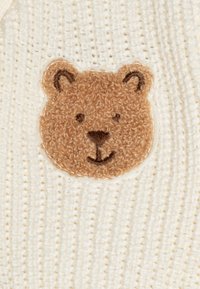 GAP NOVELTY GARTER BABY UNISEX - Strickjacke - ivory frost