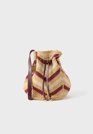 SAC BOURSE - Sac bandoulière - bordeaux