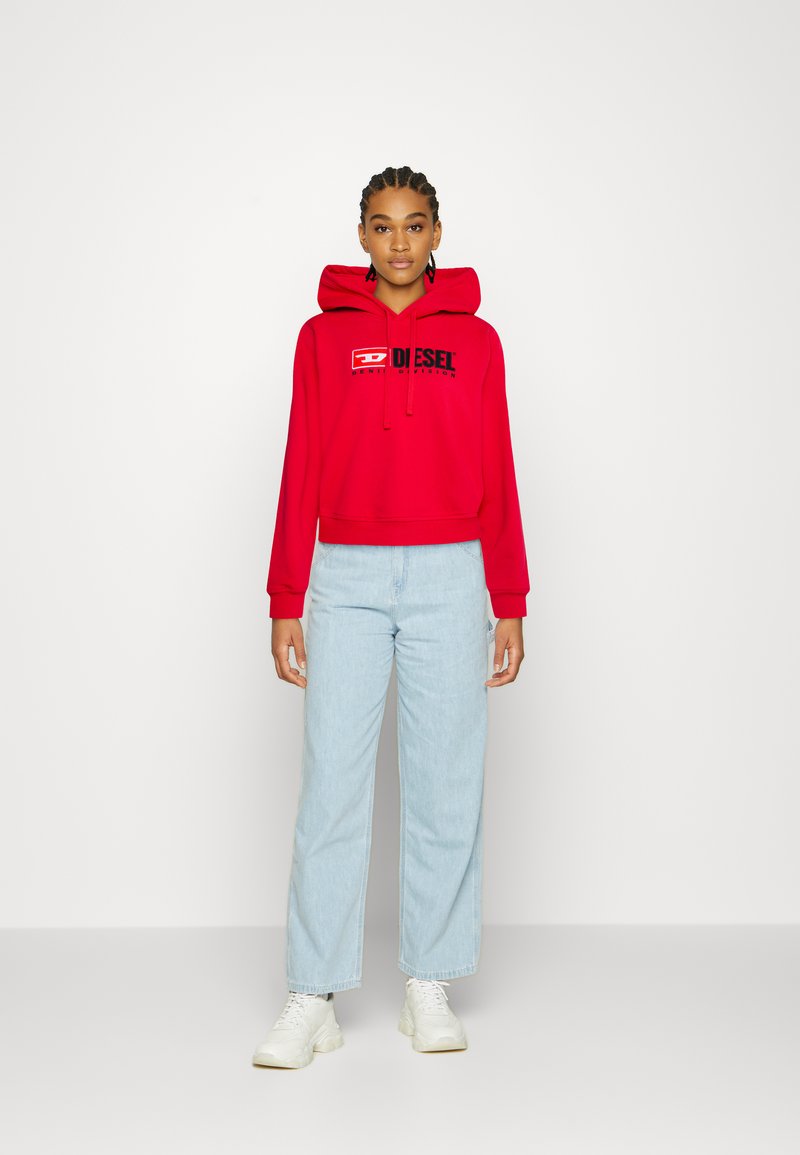 Damen Sweatshirts | Diesel REGGY HOOD Sweatshirt red/rot - JY26216 Damen Sweatshirts | Diesel REGGY HOOD Sweatshirt red/rot - JY26216