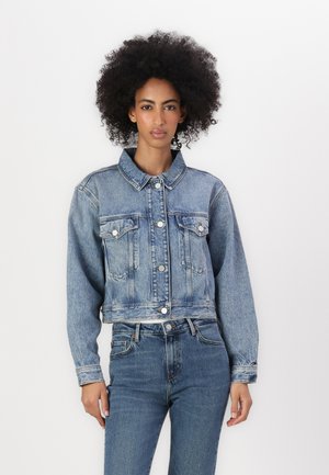 STRAIGHT - Denimová bunda - blue denim