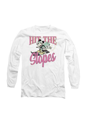 MICKEY MOUSE HIT THE SLOPES - Long sleeved top - white