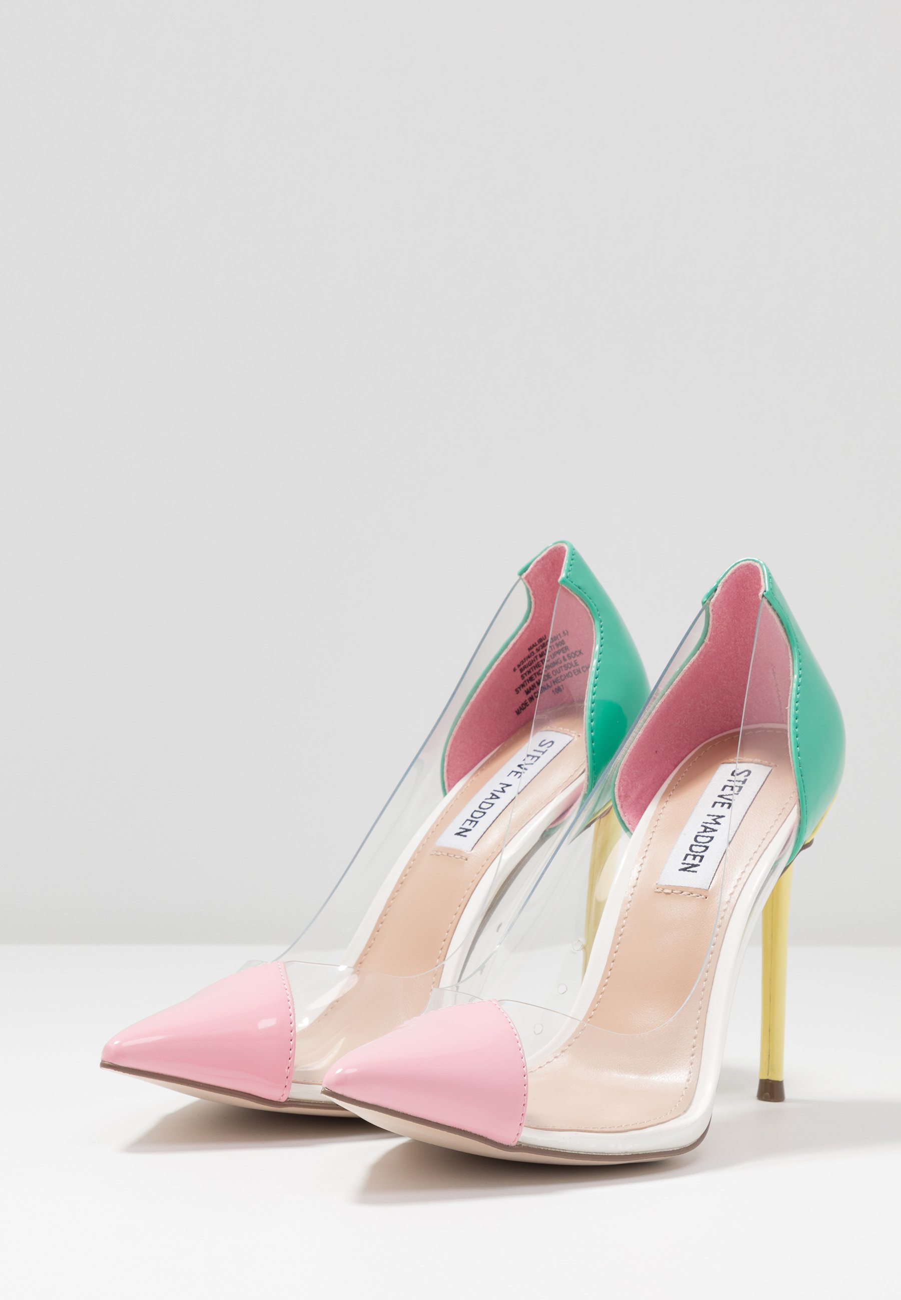 Steve Madden MALIBU - Høye hæler - bright multicolor Steve Madden MALIBU - Høye hæler - bright multicolor