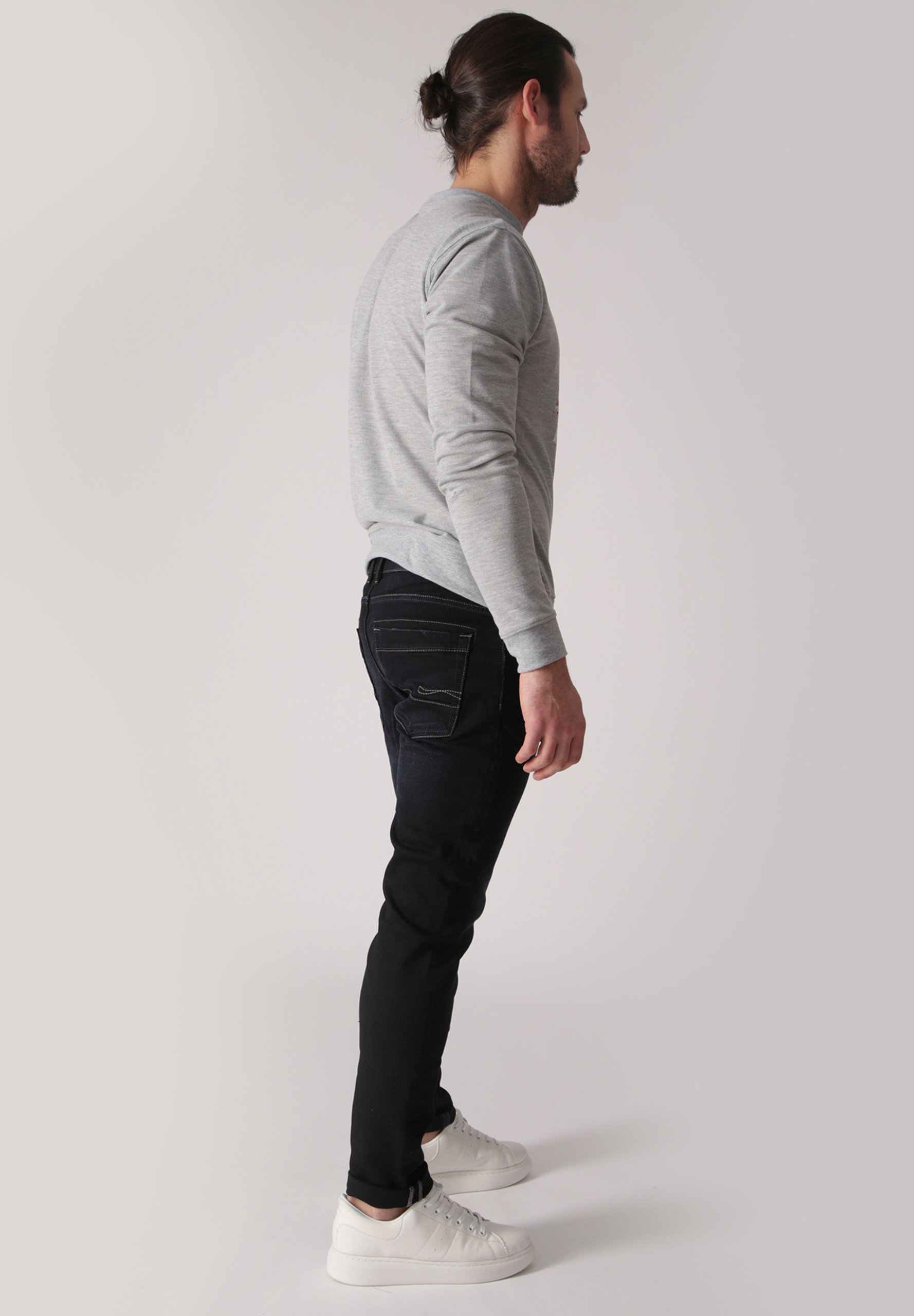 Miracle of Denim M.O.D. Men's Marcel Slim Fit Jeans, Sparrow Blue Jogg W28-W38 Cotton Stretch, Sparrow Blue Jogg 3564