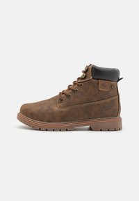 Bottines à Lacets Docker By Gerli Pour Garçon - Hydrofuges, Doublure Chaude, Semelle Polyuréthane