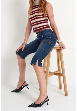 Jeans Shorts - blue denim