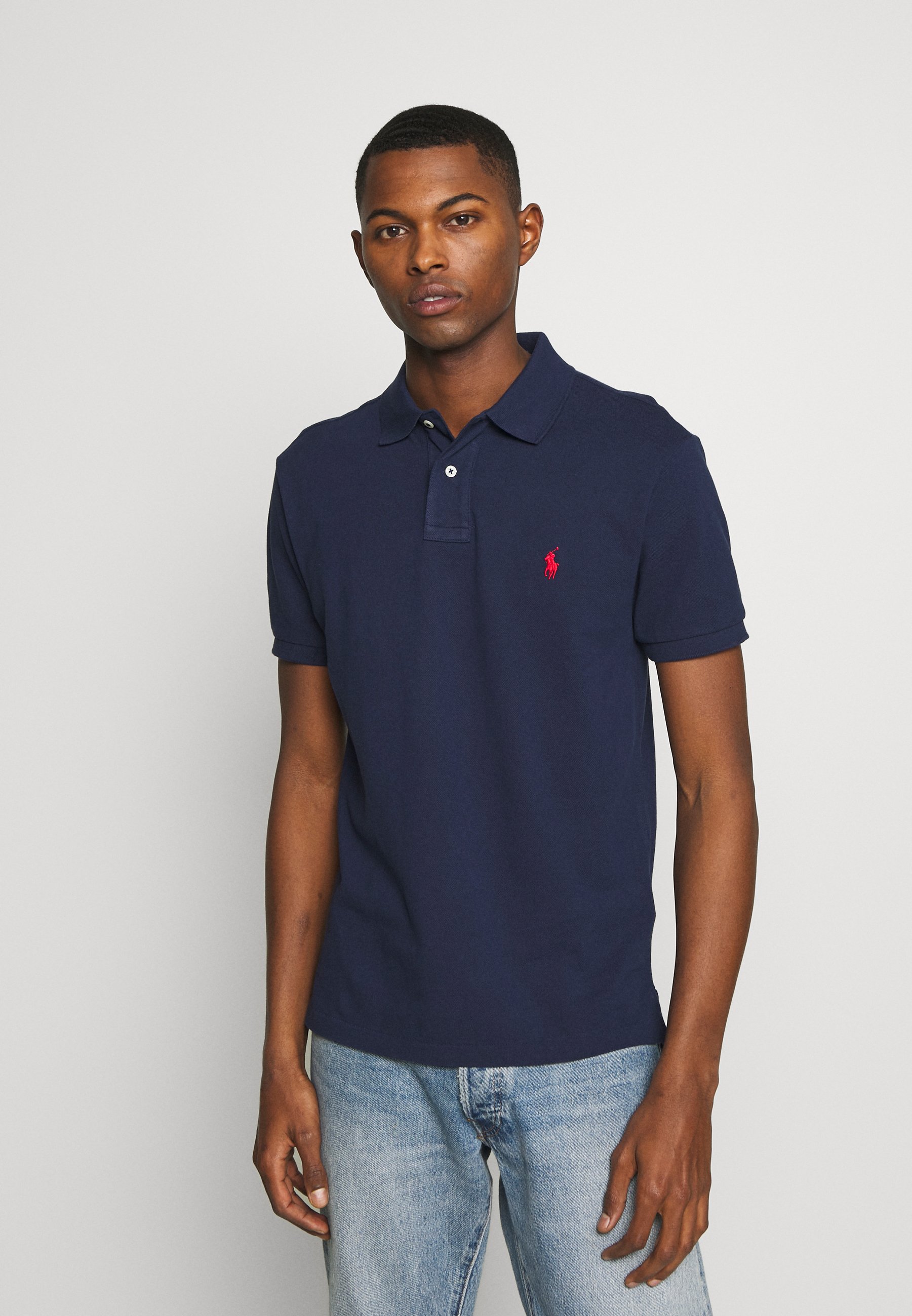 Polo Ralph Lauren SHORT SLEEVE - Polo shirt - newport navy/dark blue -  