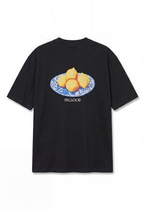 Pegador, SKIVE  - Μπλουζάκι με στάμπα - washed black