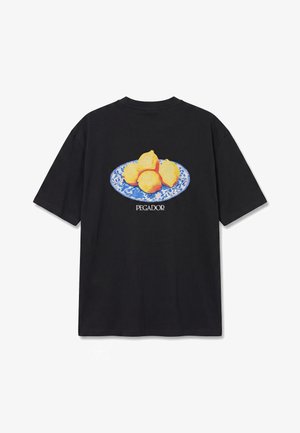 Pegador, SKIVE - Trükipildiga T-särk - washed black