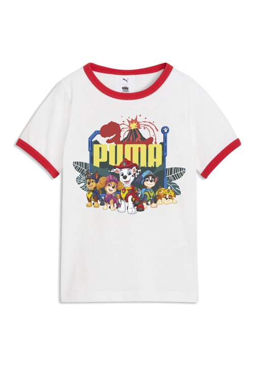 PUMA Camiseta Casual de Niño X PAW PATROL Ringer Blanco — photo 4