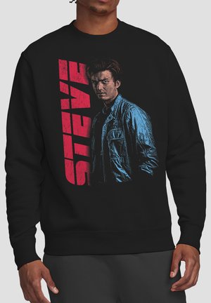 NETFLIX, STRANGER THINGS STEVE NEO HOMAGE - Sweatshirt - black