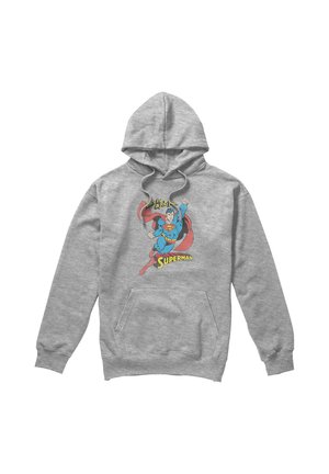 Cotton Soul, DC ON THE JOB - Kapuzenpullover - mottled light grey