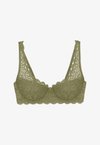 Τριγωνικό σουτιέν - olive gold