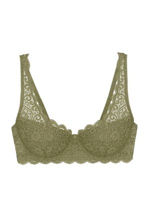 Triumph, Trojúhelníková podprsenka - olive gold