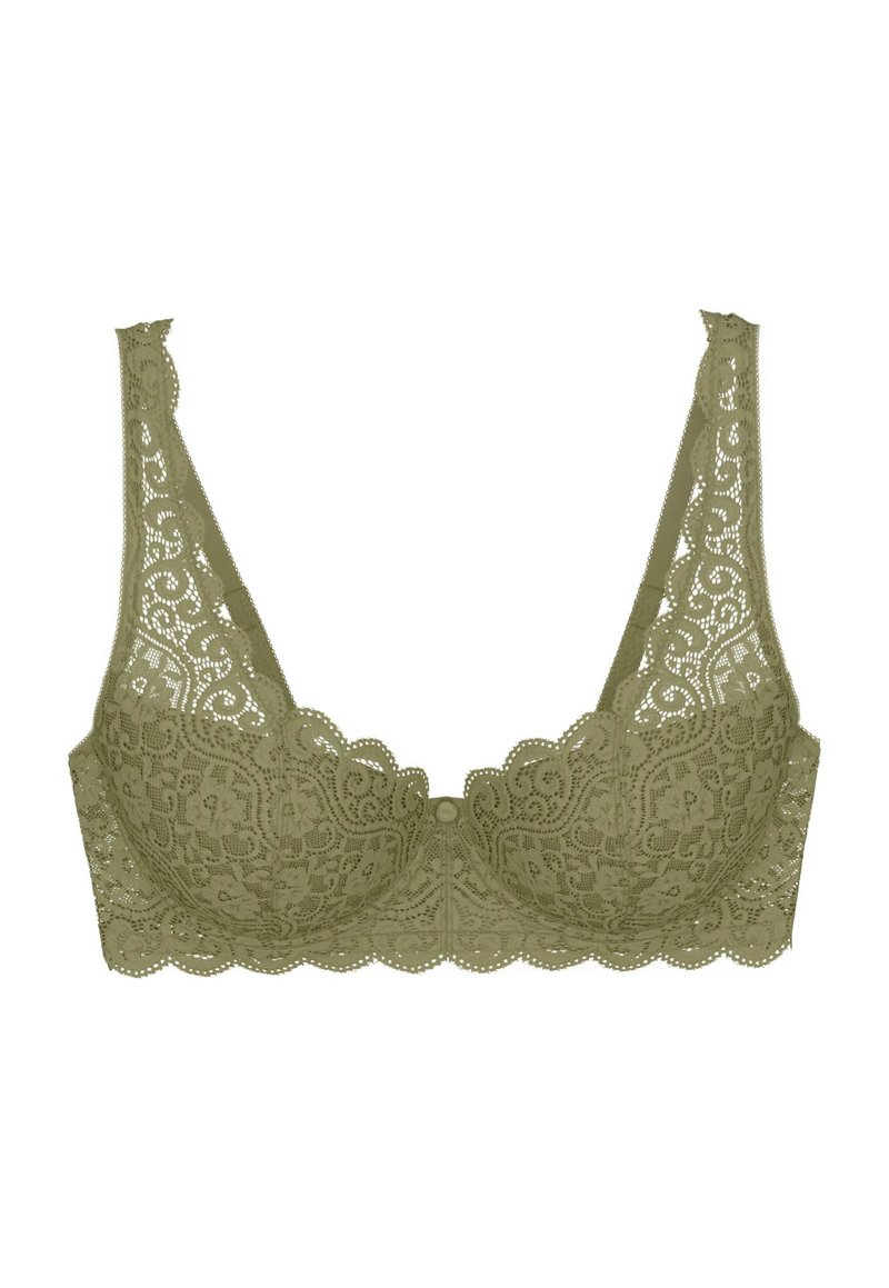 Triumph Triangle bra - olive gold/khaki - Zalando.co.uk