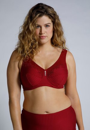 Underwired bra - dark red