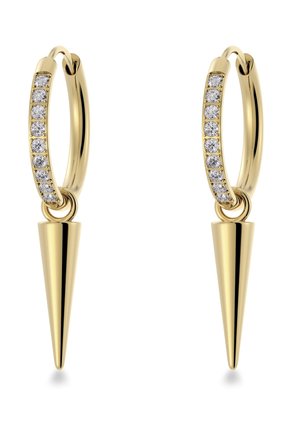 PEAK HOOPS SPARKLE - Earrings - gold-coloured