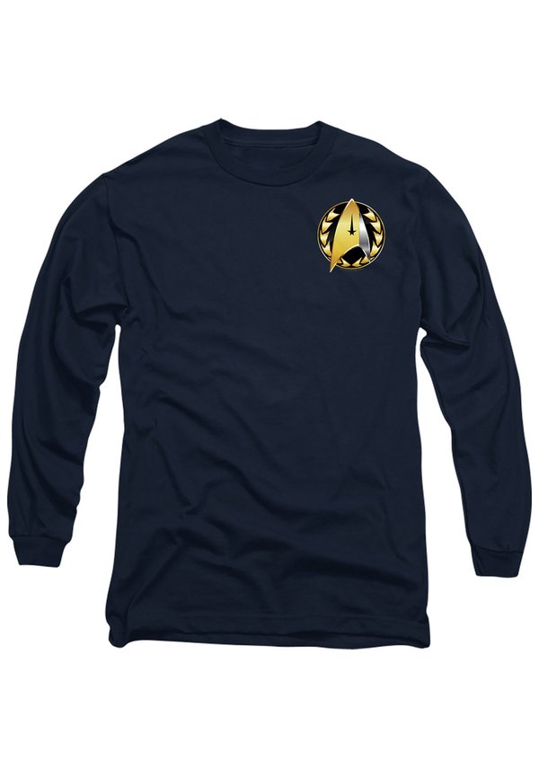STAR TREK DISCOVERY ADMIRAL BADGE - Langarmshirt